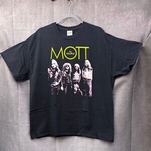 Mott the Hoople 2015 black t-shirt - size XL EUC